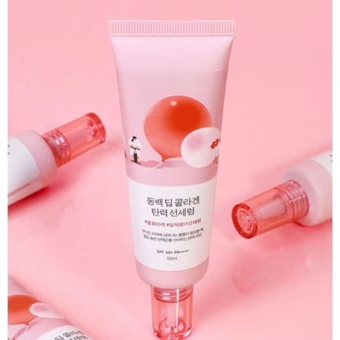 Round Lab Camellia Deep Collagen Firming Sun Serum, 50ml - Image 7