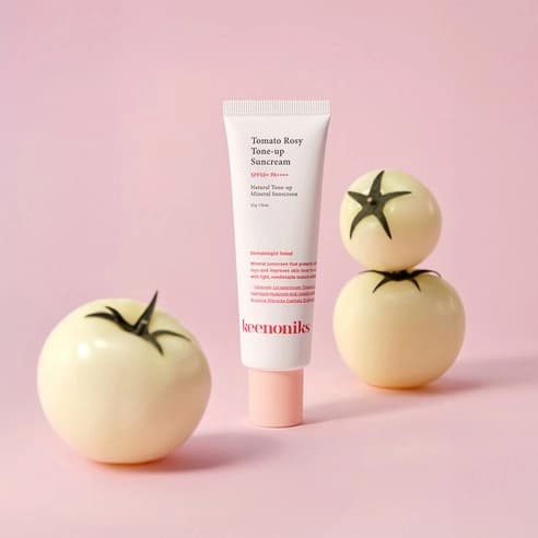 Tomato Rosy Tone-up Suncream, 50g, 1pack - Image 4