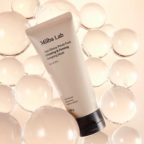 Jeju Glossy Privet Fruit Glowing & Firming Sleeping Mask, 100g - Image 4