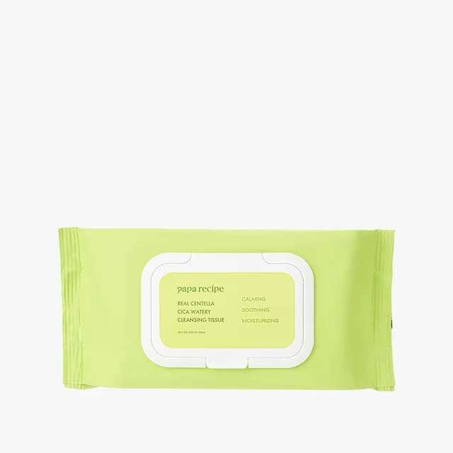 Real Centella Cica Watery Cleansing Tissue, 100ea, 1pack - Image 3