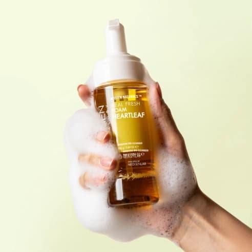 Real Fresh Cleansing Foam [Heartleaf], 160g, 1pack - Image 3
