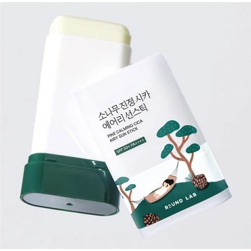 Round Lab Pine Calming Cica Airy Sun Stick, 19g - Image 3