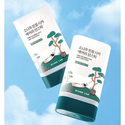 Round Lab Pine Calming Cica Airy Sun Stick, 19g - Image 8