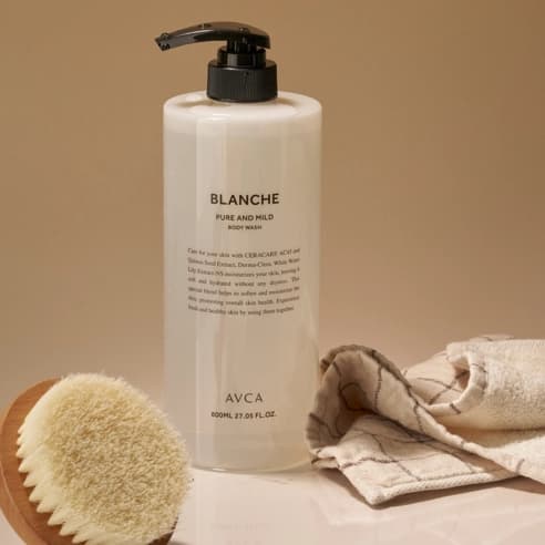 Pure & Mild Body Wash [Blanche], 800ml - Image 2