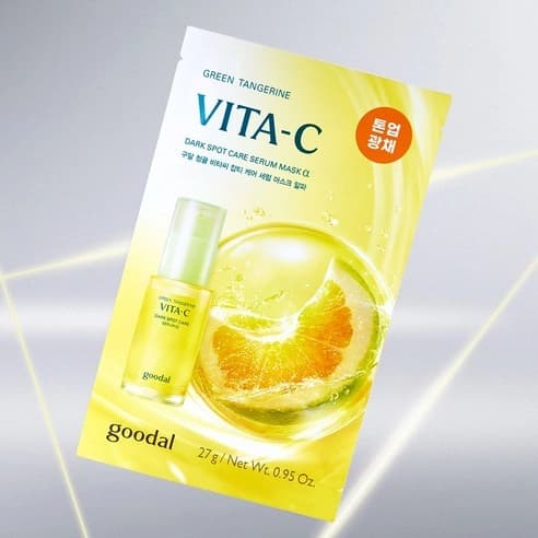 Citrus Vitamin C Blemish Care Serum Mask Alpha, 5eax3, 1pack - Image 3