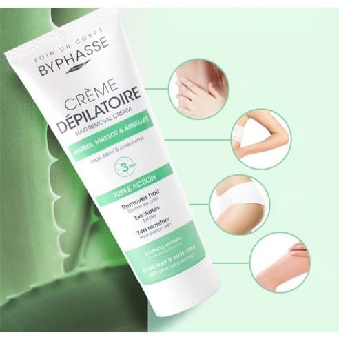 Hair Removal Cream [Aloe Vera], 125ml, 1pack - Image 6