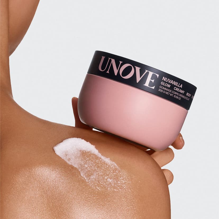 Glow Creamy Body Scrub [Nuvanilla], 300g, 1pack - Image 2