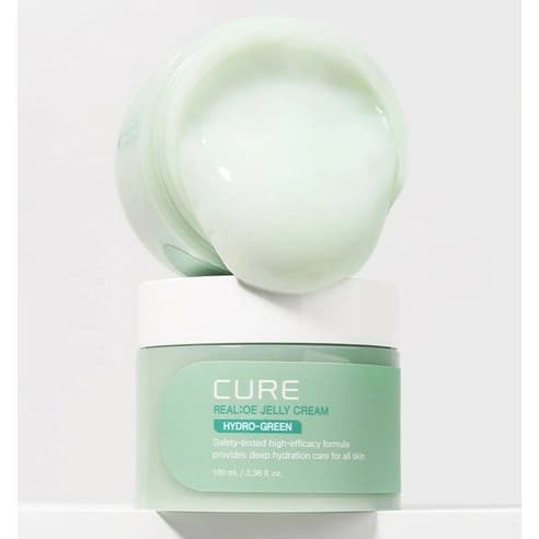 CURE Real Aloe Jelly Cream, 100ml, 1pack - Image 7