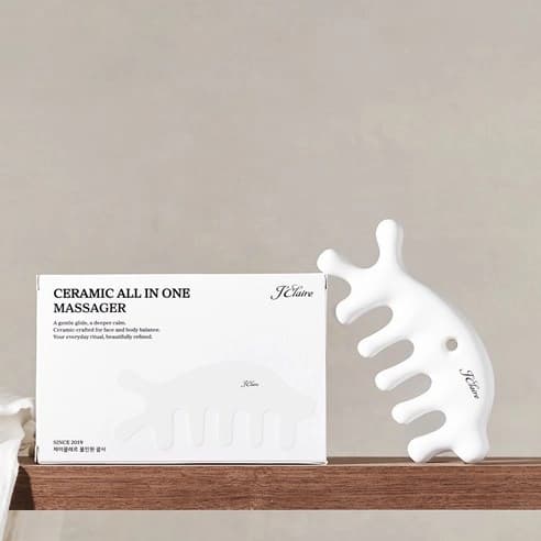 Ceramic All-in-One Gua Sha, 1ea, 1pack - Image 2