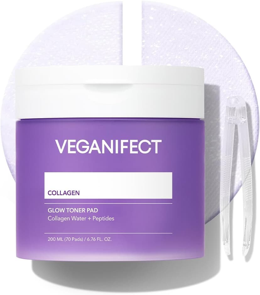 Collagen Peptide Jelly Toner Pads, 70ea, 1pack - Image 2