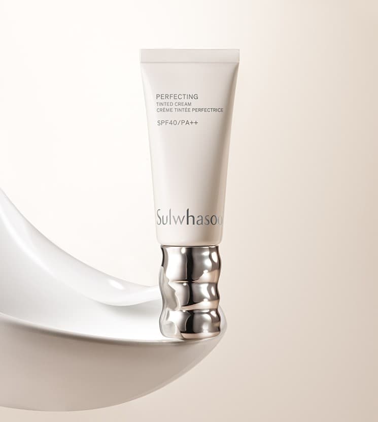 Perfecting Tinted Cream [SPF40/PA++], 35ml, 02 Beige, 1pack - Image 2