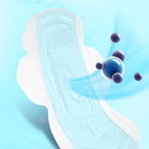 Stay Cool Sanitary Pad Medium, 24eax3, 1pack - Image 4