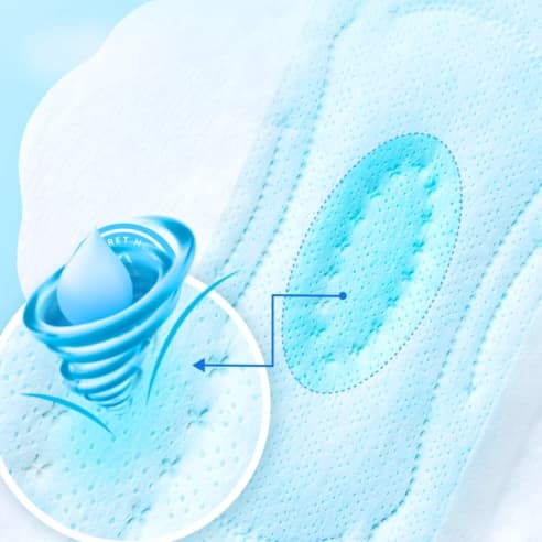Stay Cool Sanitary Pad Medium, 24eax3, 1pack - Image 5