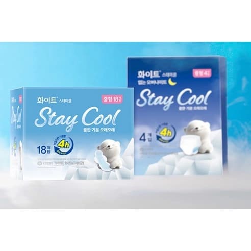 Stay Cool Sanitary Pad Medium, 24eax3, 1pack - Image 7