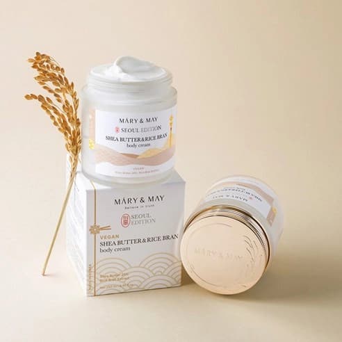 Shea Butter and Rice Bran Body Cream, 250ml, 1pack - Image 11