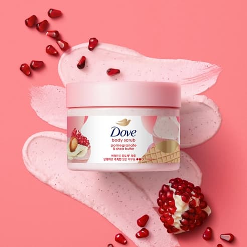 Pomegranate & Shea Butter Body Scrub, 298g, 1pack - Image 5
