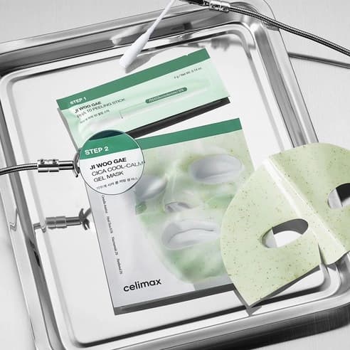 Eraser Cica PHA Peel Two-Step Gel Mask, 4ea, 1pack - Image 6