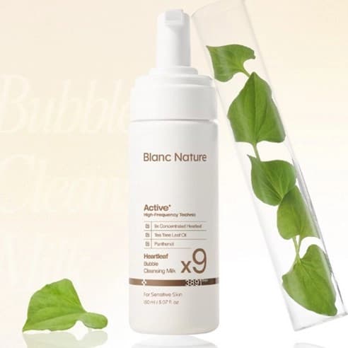 9X Houttuynia Cordata Bubble Cleansing Milk, 150ml, 1pack - Image 2