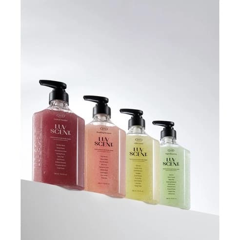 Scrub Body Wash [Wedding Bouquet Peony Scent], 500ml - Image 3