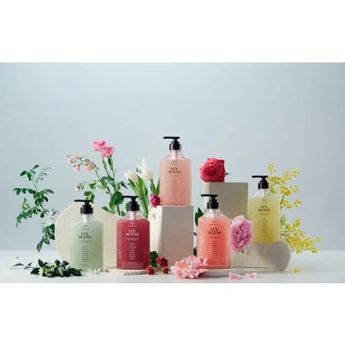 Scrub Body Wash [Little Forest Mimosa Scent], 500ml - Image 5