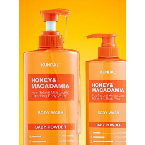Honey & Macadamia Pure Body Wash [White Musk], 500ml - Image 3