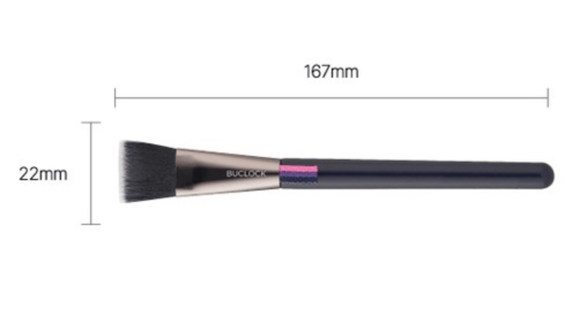 H1402 Square Foundation Brush, 1ea, 1pack - Image 2