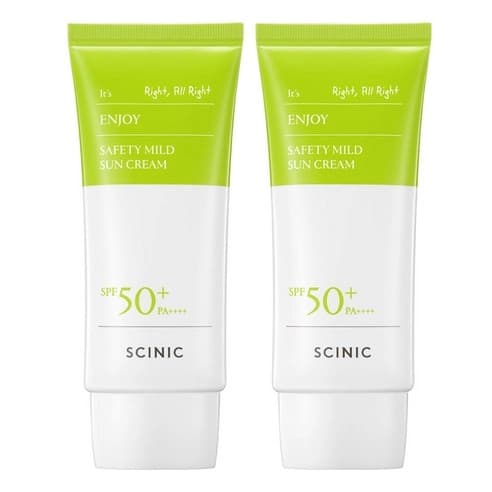 Enjoy Daily Safety Mineral Sunscreen [SPF50+/PA++++], 50mlx2ea, 1pack - Image 2