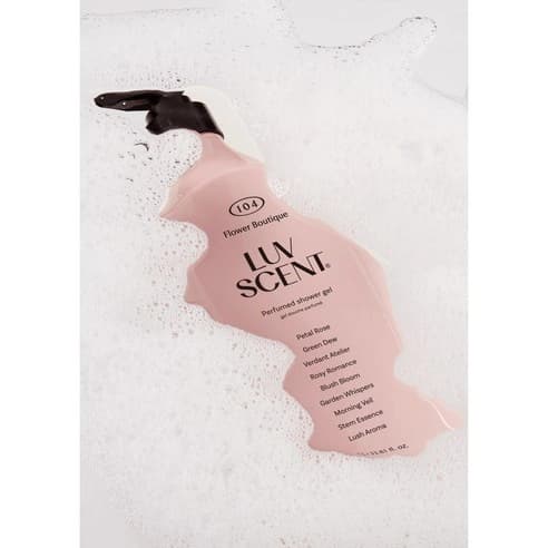 Glow Perfume Body Wash [Flower Boutique Petal Rose Scent], 1L, 1pack - Image 5