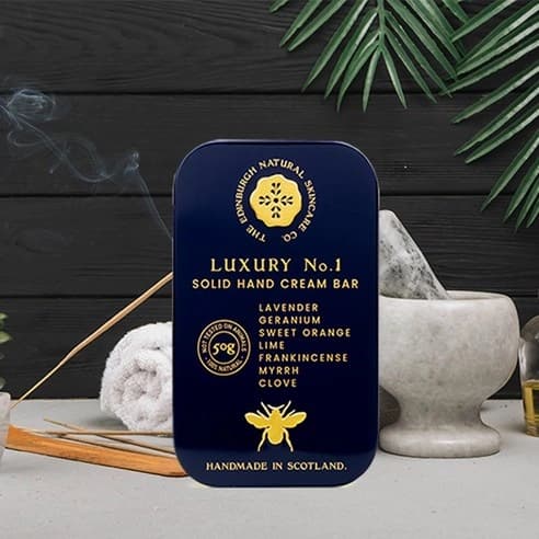 Solid Hand Cream Bar [Luxury No.1], 50g, 1pack - Image 2