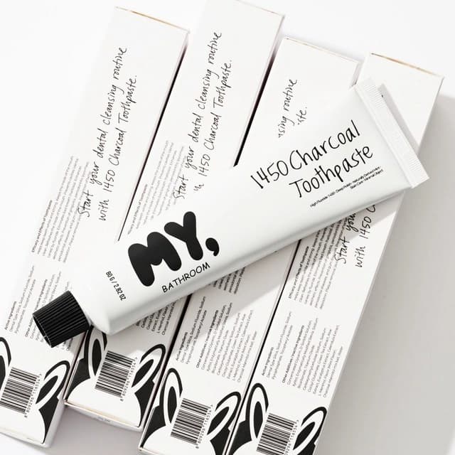 1450 Charcoal Toothpaste, 80g, 1pack - Image 4