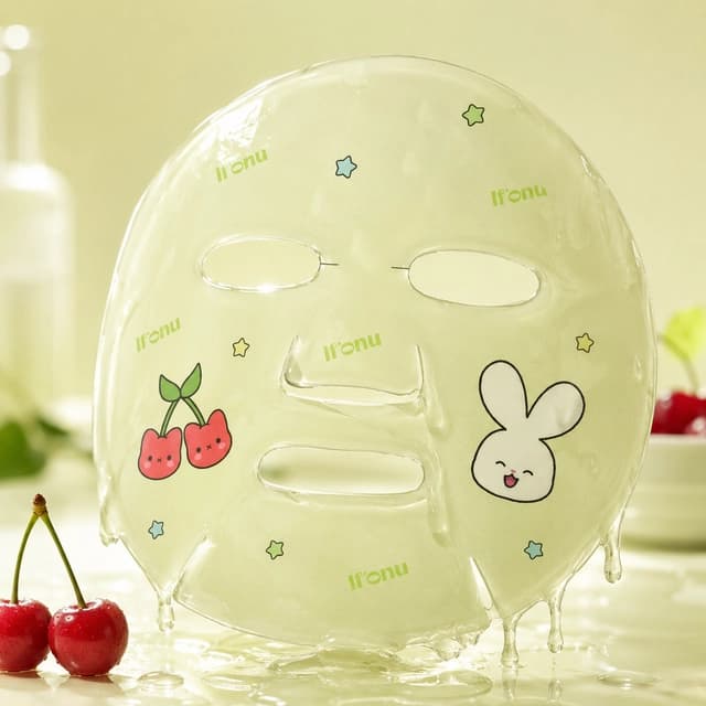 Cherry Soothing Sheet Mask, 5ea, 1pack - Image 3
