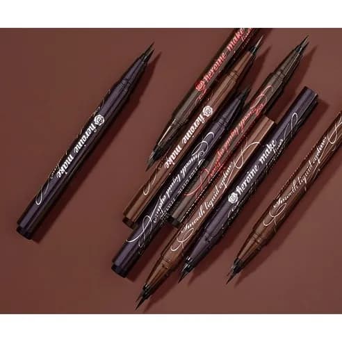 Heroine Make Smooth Liquid Eyeliner Super Keep, 0.4ml, 03 Brown Black, 1pack - Image 2