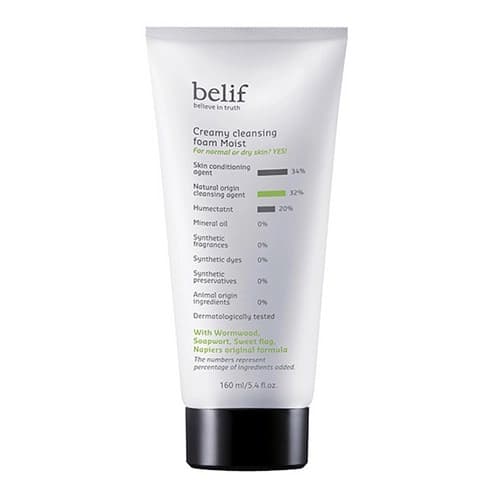 Creamy Cleansing Foam Moist, 160ml, 1pack - Image 2