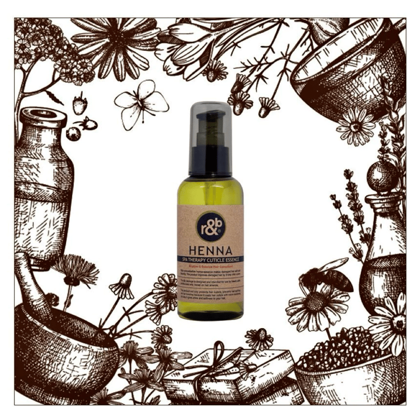 R&B Henna Spa Therapy Cuticle Essence, 100ml, 1pack - Image 2