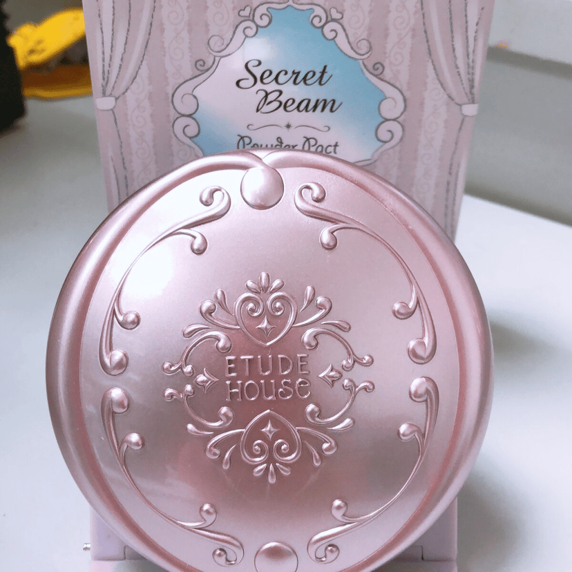 Secret Beam Powder Pact, 15g, W24 Honey Pearl Beige, 1pack - Image 3