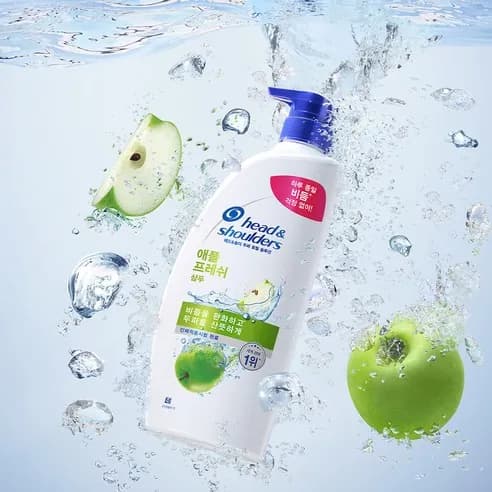Apple Fresh Shampoo, 850ml, 1pack - Image 3