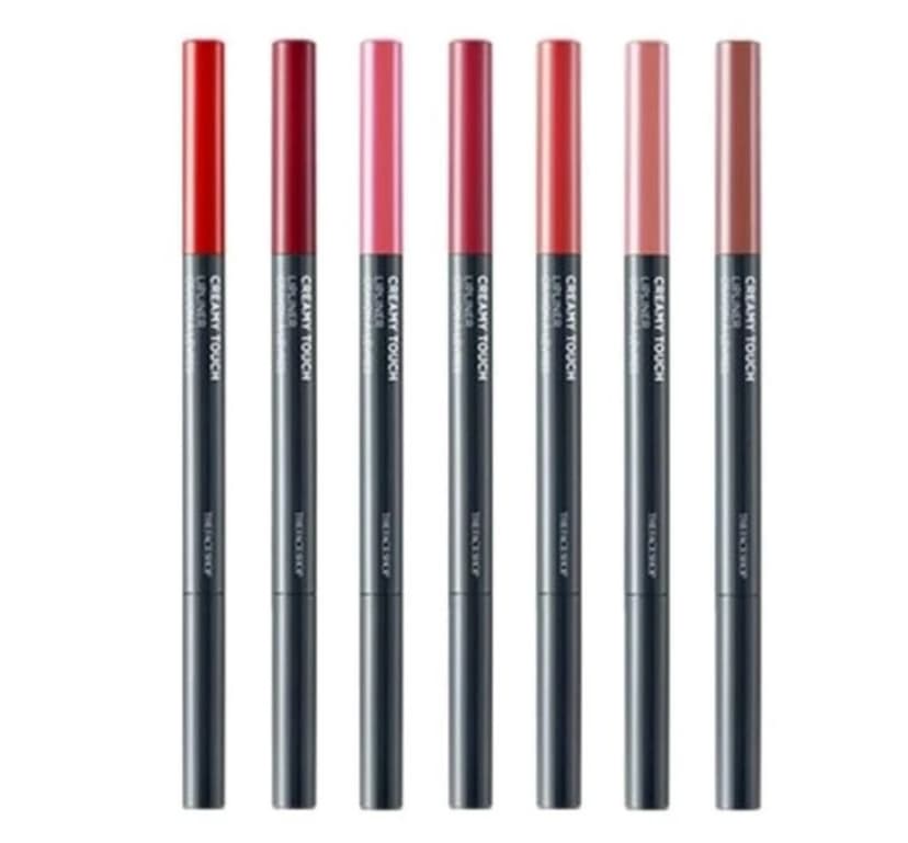 Creamy Touch Lip Liner, 0.2g, BR01 French Brown, 1pack - Image 2