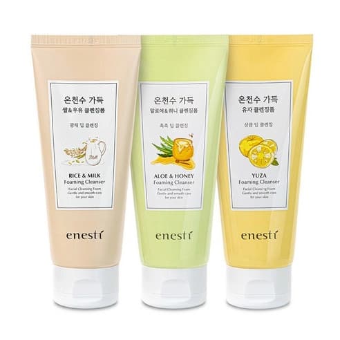 Refreshing Yuzu Cleansing Foam with Thermal Spring Water, 140mlx3ea, 1pack - Image 4