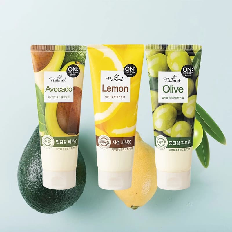 The Natural Mild Avocado Cleansing Foam, 120g+120g+120g - Image 2