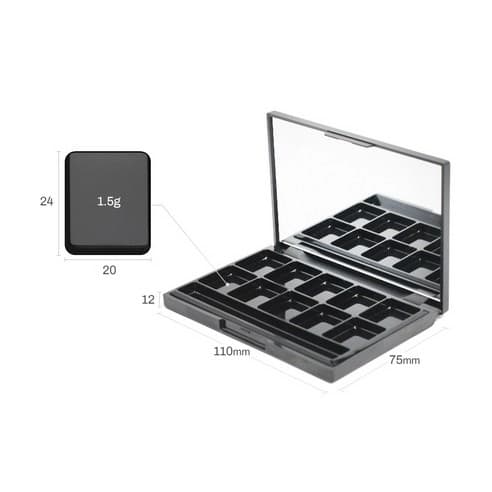 Empty Lip Palette - Mirror w Arcylic Plate, 1ea, 1pack - Image 4
